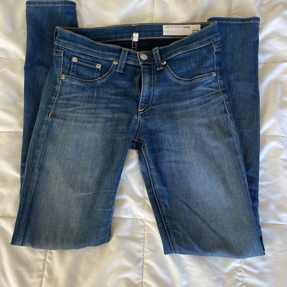 Rag and bone mid rise jeans size 27